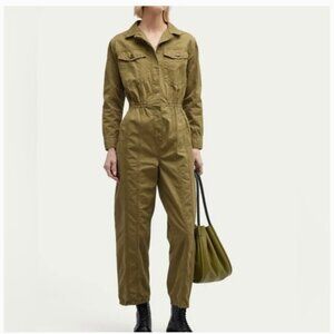 Frame Women’s Cinched Twill Jumpsuit